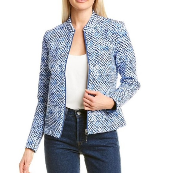 J. McLaughlin Jackets & Coats J Mclaughlin Reversable Blazer Blue